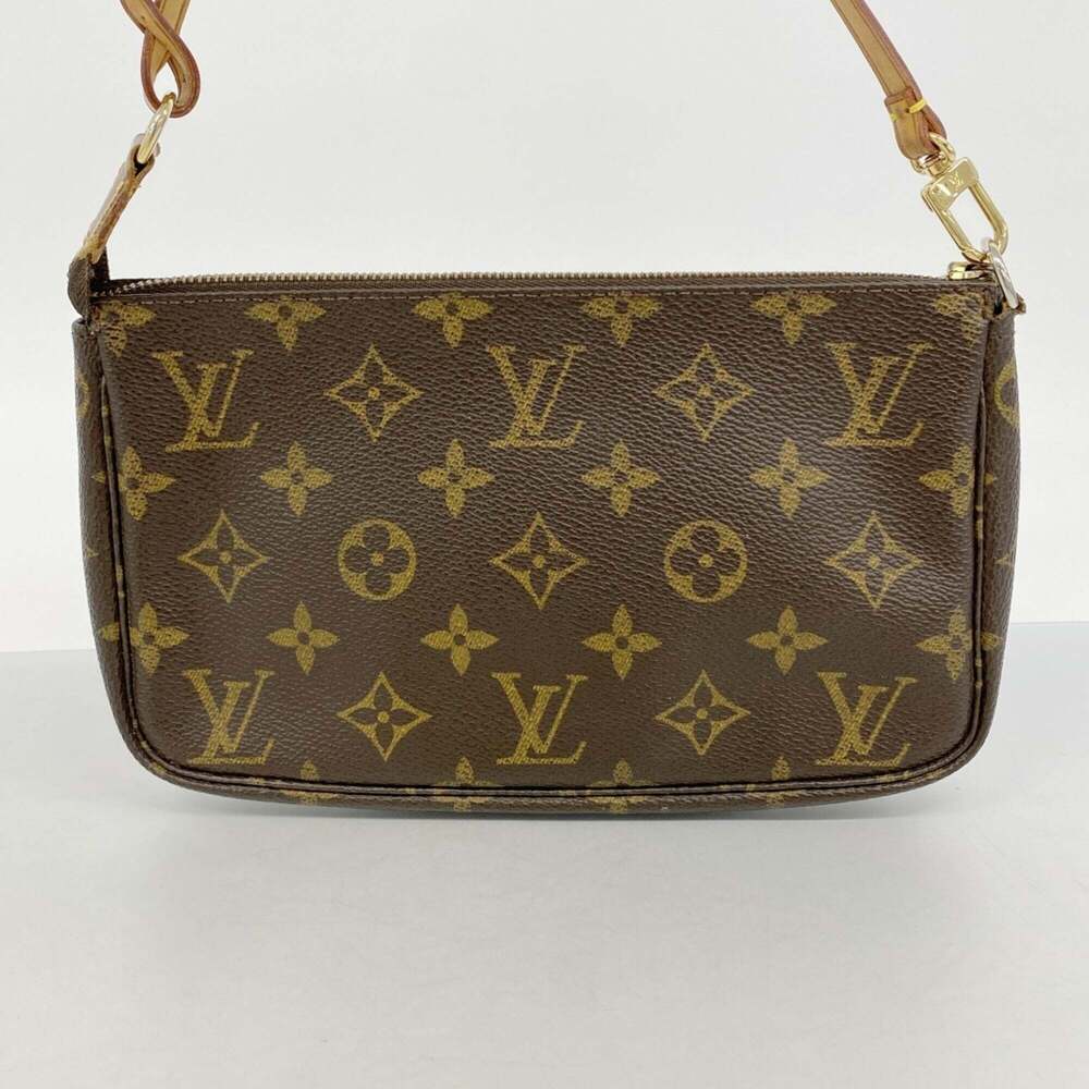 LOUIS VUITTON Brown Monogram Pochette Pouch - Picture 10 of 10